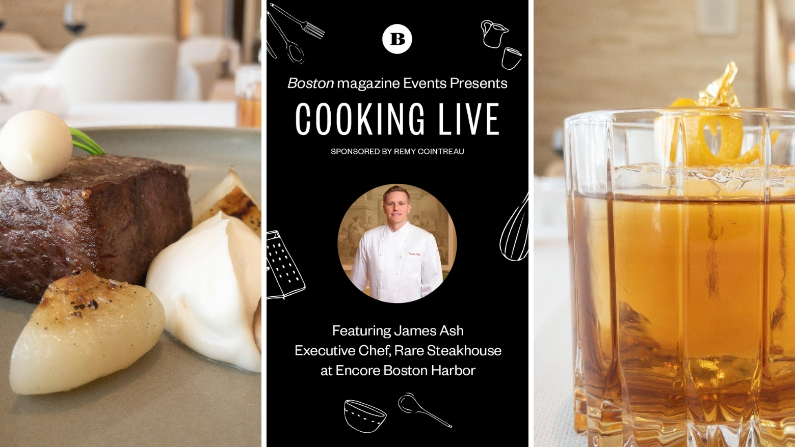 Cook with James Ash on Insta Live - Boston Restaurant News and Events