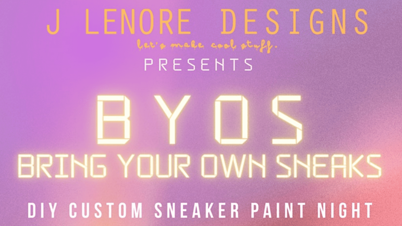 DIY CUSTOM SNEAKER PAINT NIGHT - Night Shift Brewing